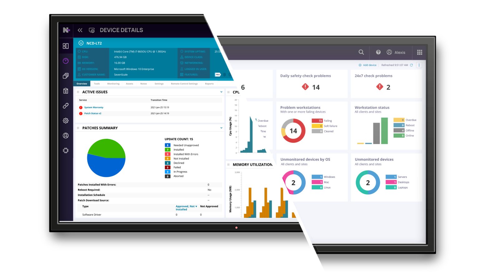 N-central vs N-sight