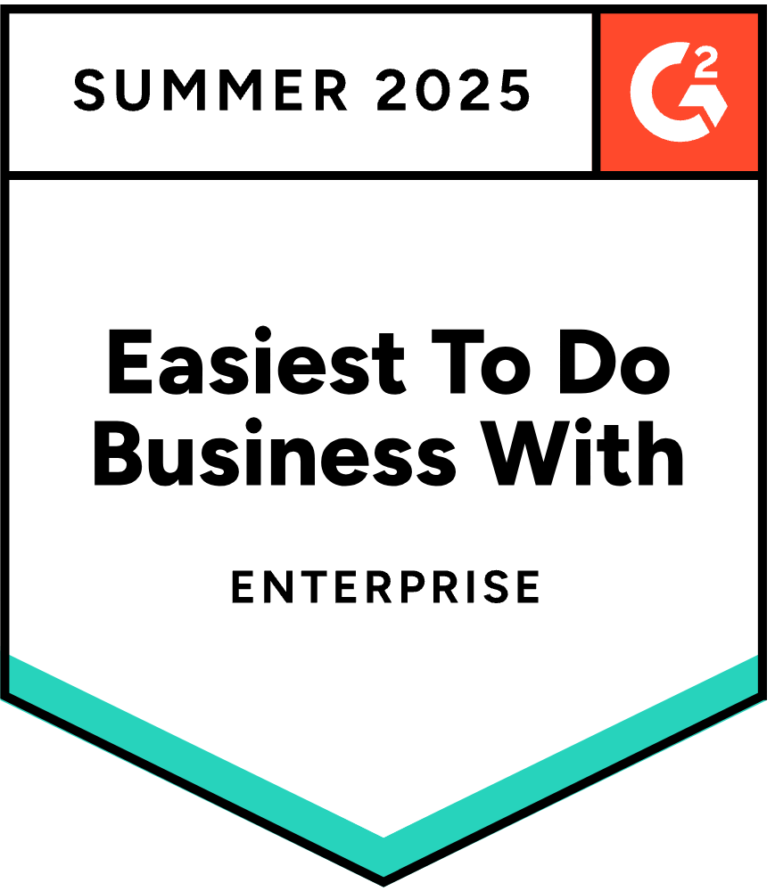 badge-g2-easiest-to-do-business-with-enterprise-2025-summer Cove - G2 - Easiest To Do Business With - Enterprise - Summer 2025